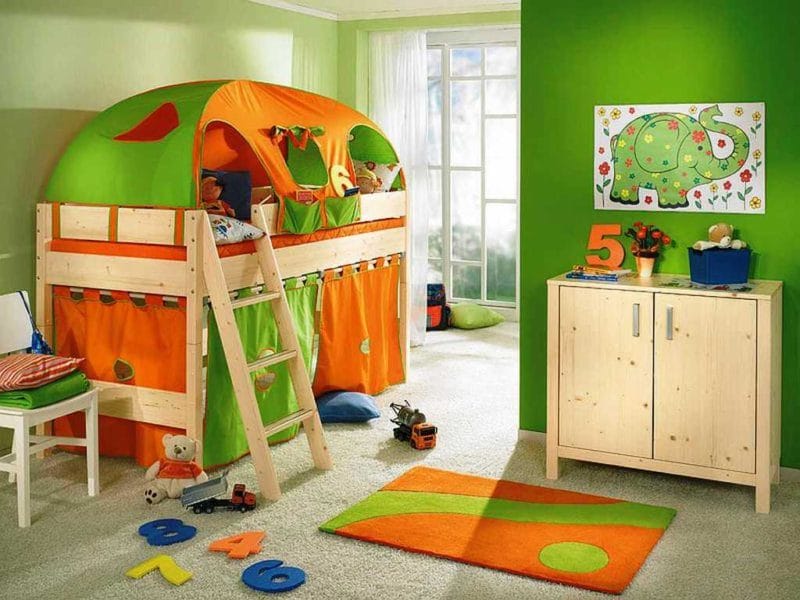 Спальни для детей — как оформить красиво? 65 фото вариантов дизайна! #9
