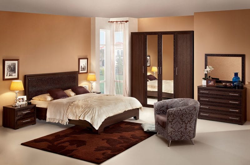 Большая спальня — оформляем современный дизайн в спальне большого размера. (60 фото) #67