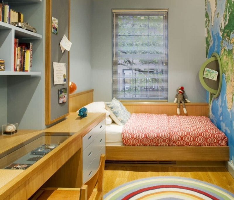 Спальни для детей — как оформить красиво? 65 фото вариантов дизайна! #36