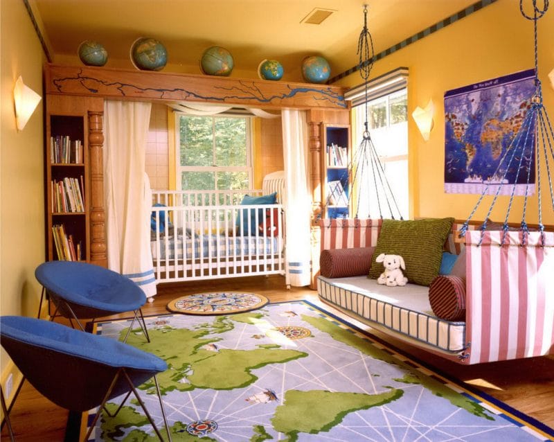 Спальни для детей — как оформить красиво? 65 фото вариантов дизайна! #48