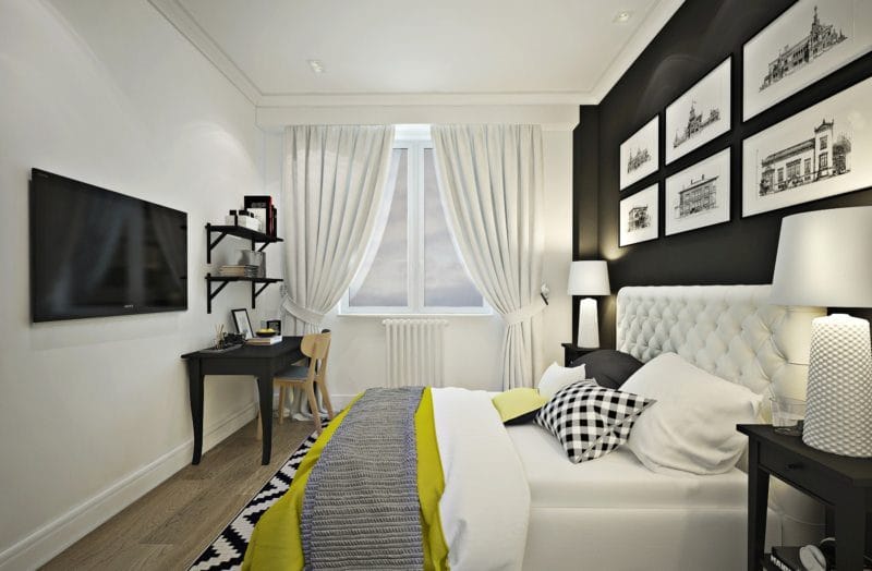Дизайн спальни 2022 годов — 120 фото современных идей оформления #8