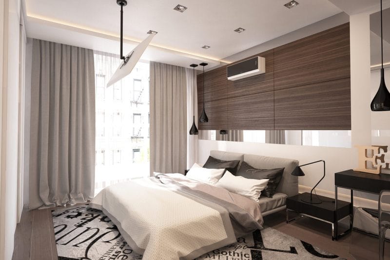 Дизайн спальни 2022 годов — 120 фото современных идей оформления #19
