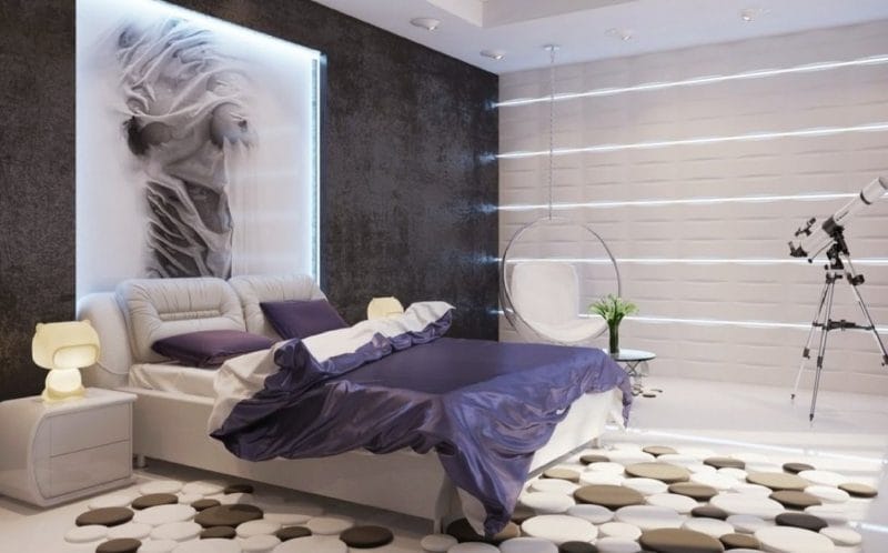 Дизайн спальни 2022 годов — 120 фото современных идей оформления #30
