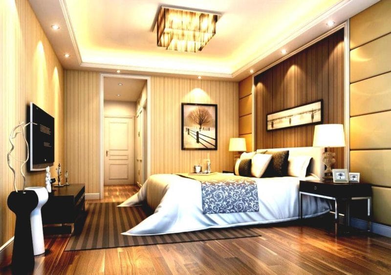 Дизайн спальни 2022 годов — 120 фото современных идей оформления #33