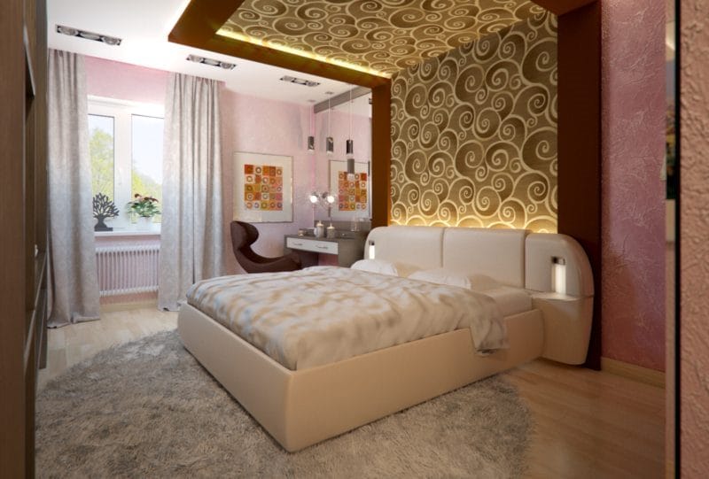 Дизайн спальни 2022 годов — 120 фото современных идей оформления #11