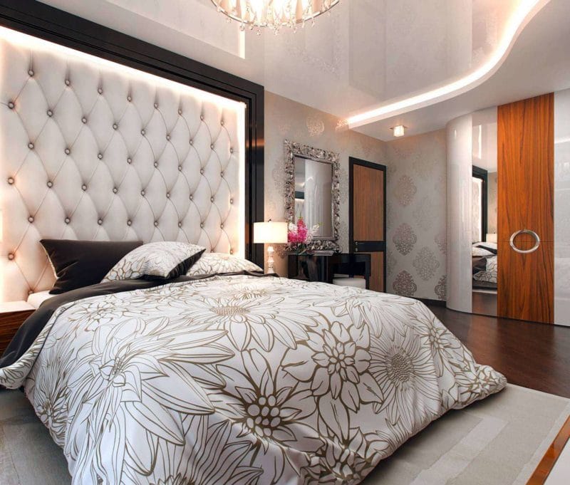Дизайн спальни 2022 годов — 120 фото современных идей оформления #42