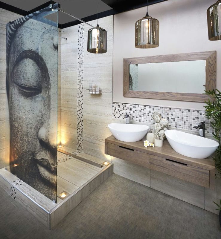 Дизайн ванной 2022 годов — 150 фото элегантного оформления в современном стиле #2