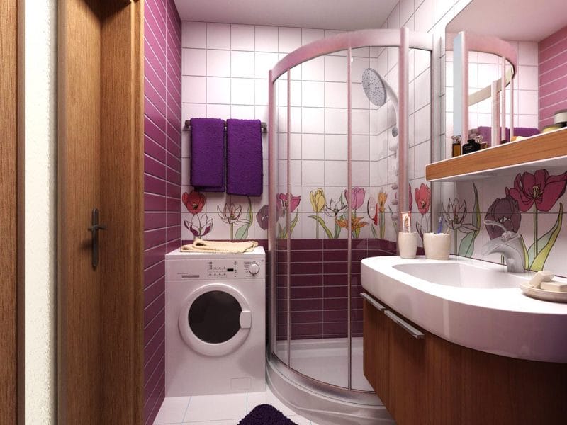 Дизайн ванной 2022 годов — 150 фото элегантного оформления в современном стиле #51