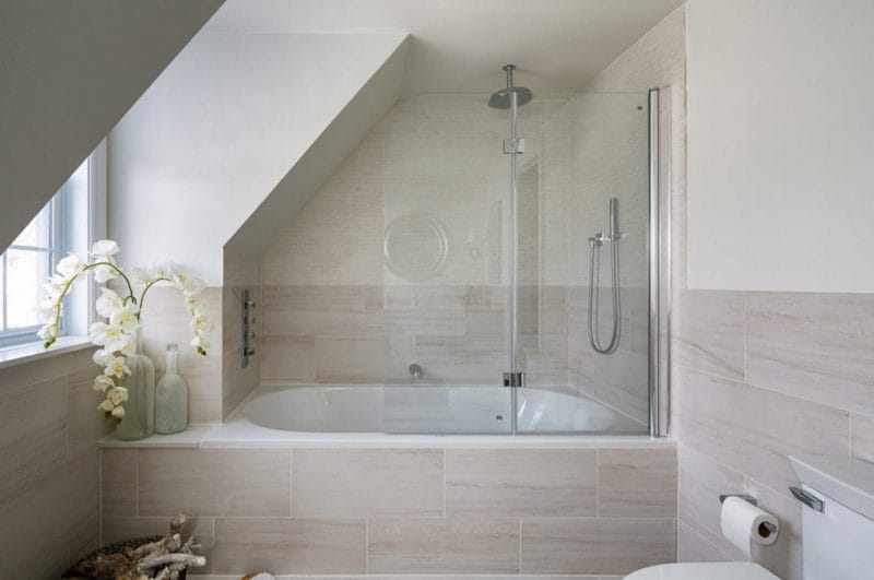 Дизайн ванной 2022 годов — 150 фото элегантного оформления в современном стиле #58