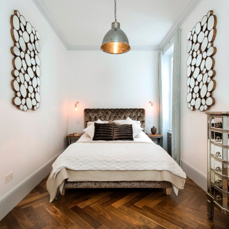 Длинная спальня — какой дизайн выбрать? 55 фото идей оформления #37