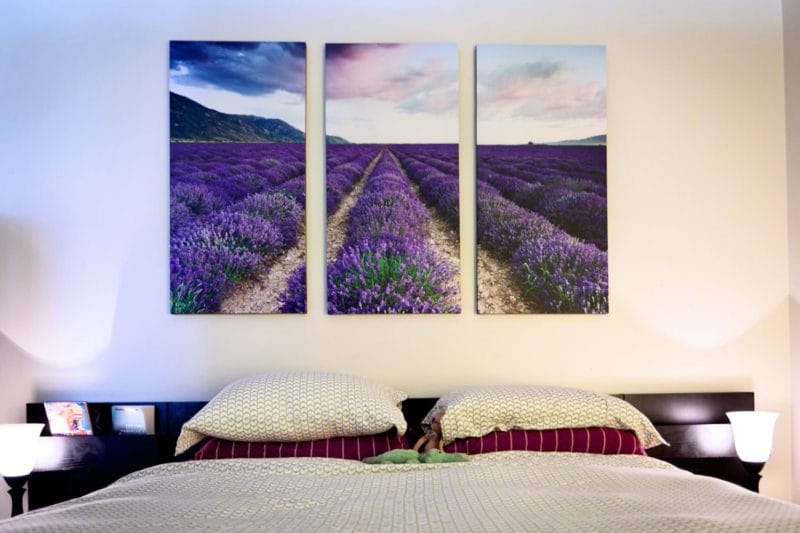 Фиолетовая спальня — роскошный дизайн со вкусом (75 фото) #40