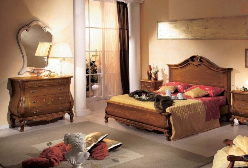 Гарнитур для спальни — яркий и современный дизайн. (70 фото новинок) #29