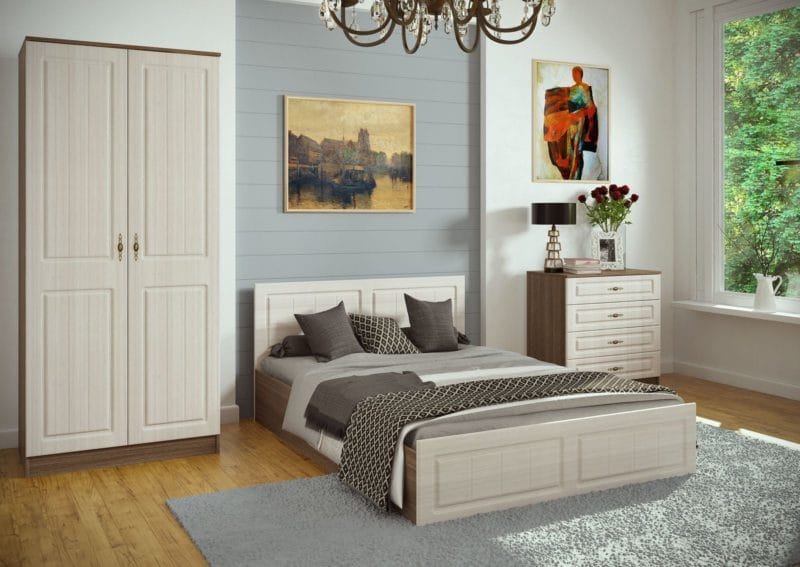 Гарнитур для спальни — яркий и современный дизайн. (70 фото новинок) #26
