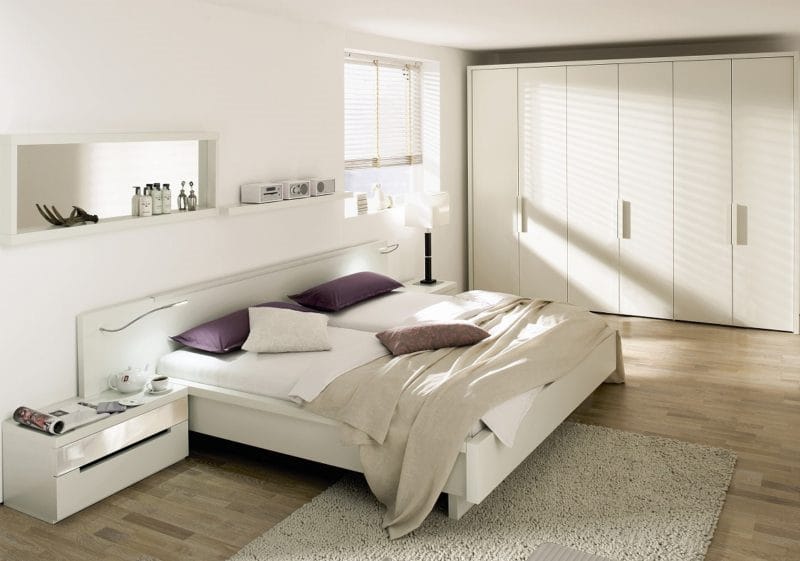 Гарнитур для спальни — яркий и современный дизайн. (70 фото новинок) #31