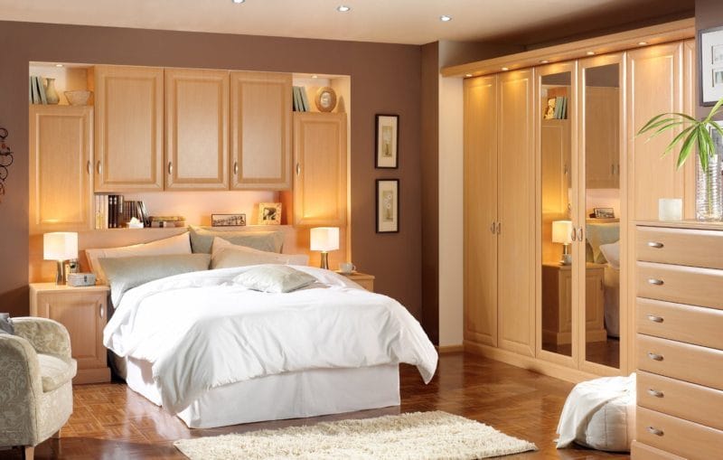 Красивые спальни — 75 фото стильного и уютного дизайна в спальне #12