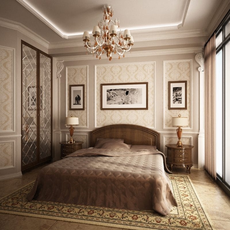 Красивые спальни — 75 фото стильного и уютного дизайна в спальне #23