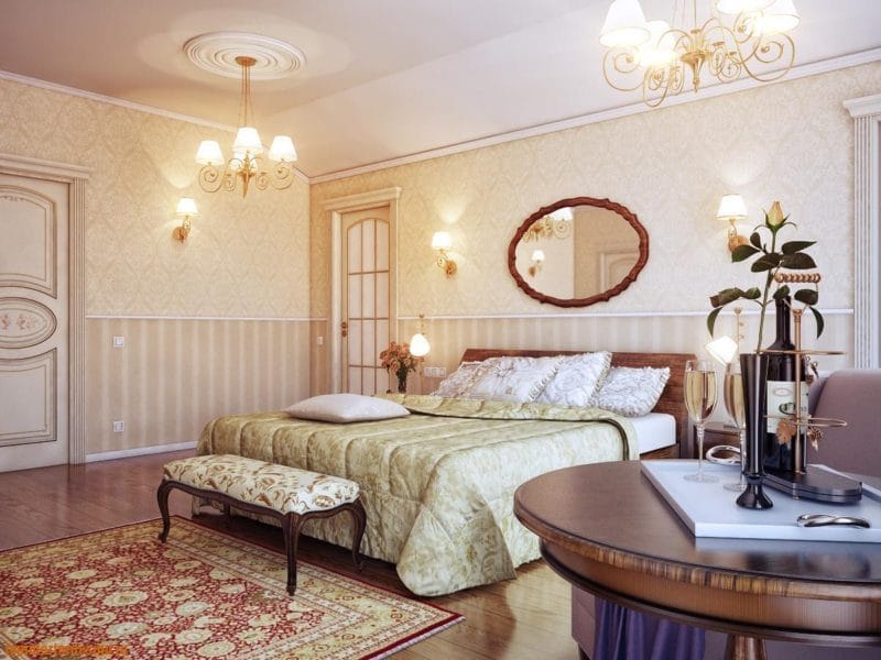 Красивые спальни — 75 фото стильного и уютного дизайна в спальне #17