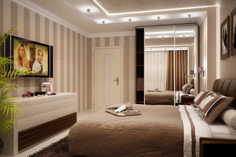 Красивые спальни — 75 фото стильного и уютного дизайна в спальне #18