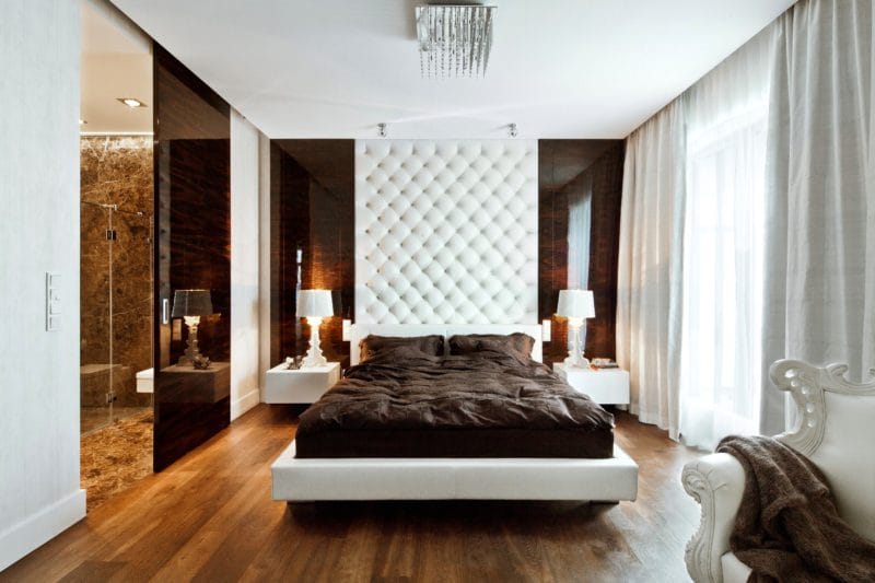 Красивые спальни — 75 фото стильного и уютного дизайна в спальне #19