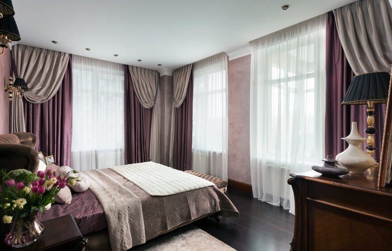 Красивые спальни — 75 фото стильного и уютного дизайна в спальне #11