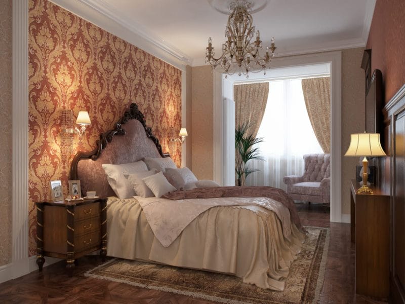 Красивые спальни — 75 фото стильного и уютного дизайна в спальне #59