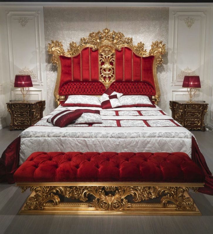 Красная спальня — какой она должна быть? 77 фото вариантов дизайна! #38