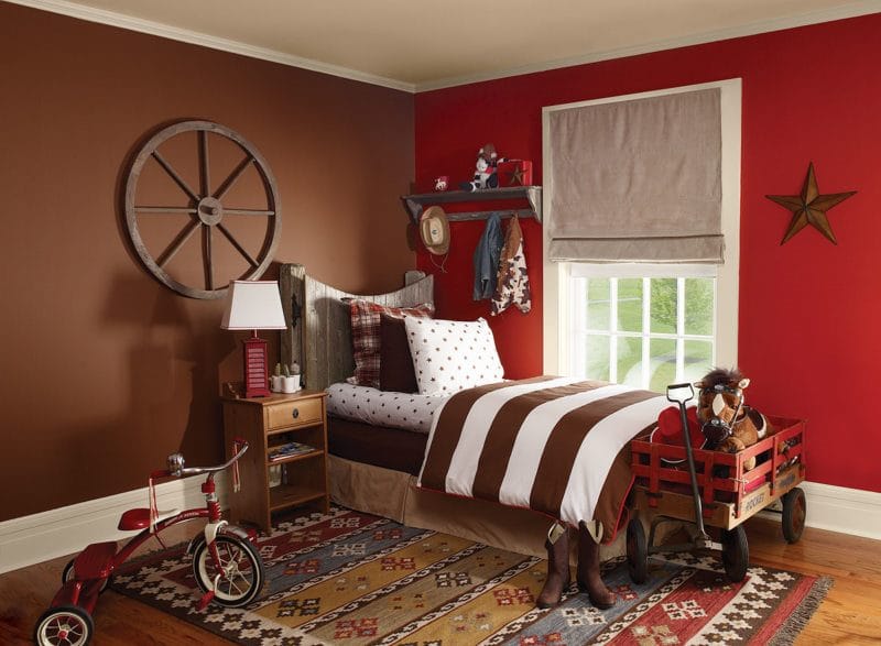 Красная спальня — какой она должна быть? 77 фото вариантов дизайна! #47