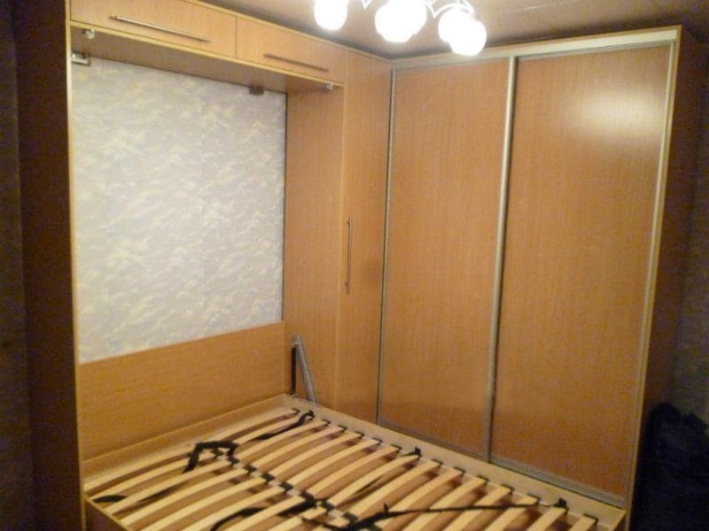 Кровать встроенная в шкаф: эффективная экономия пространства (70 фото дизайна) #6