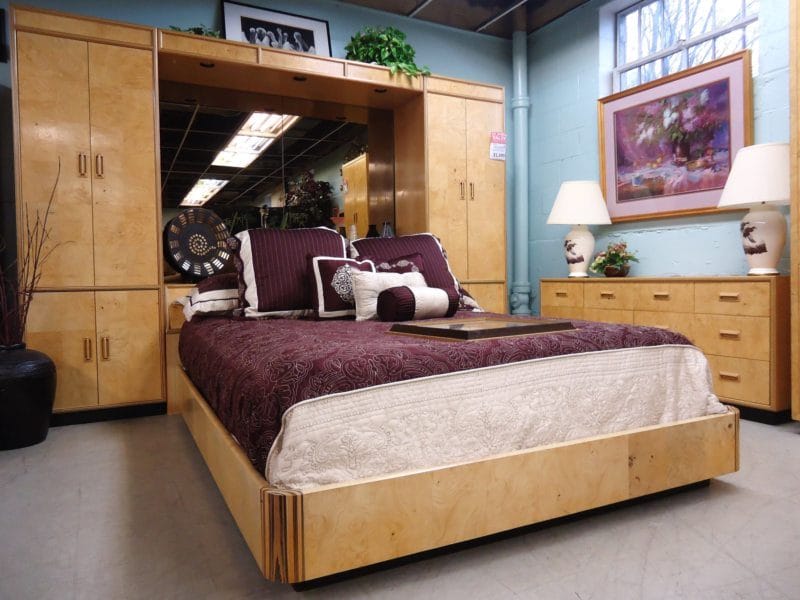 Кровать встроенная в шкаф: эффективная экономия пространства (70 фото дизайна) #58