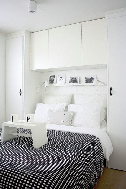 Кровать встроенная в шкаф: эффективная экономия пространства (70 фото дизайна) #63