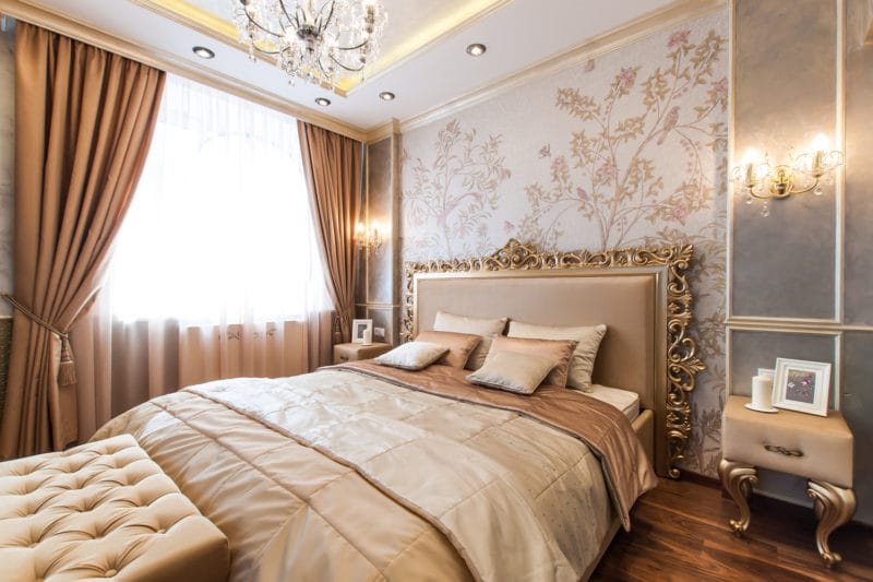 Большая спальня — оформляем современный дизайн в спальне большого размера. (60 фото) #8
