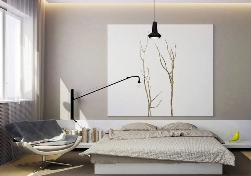 Мужская спальня — как ее оформить? 89 фото-идей стильного дизайна для мужчины! #36