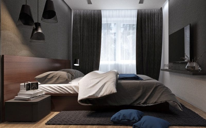 Мужская спальня — как ее оформить? 89 фото-идей стильного дизайна для мужчины! #2