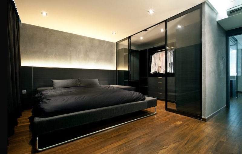 Мужская спальня — как ее оформить? 89 фото-идей стильного дизайна для мужчины! #35