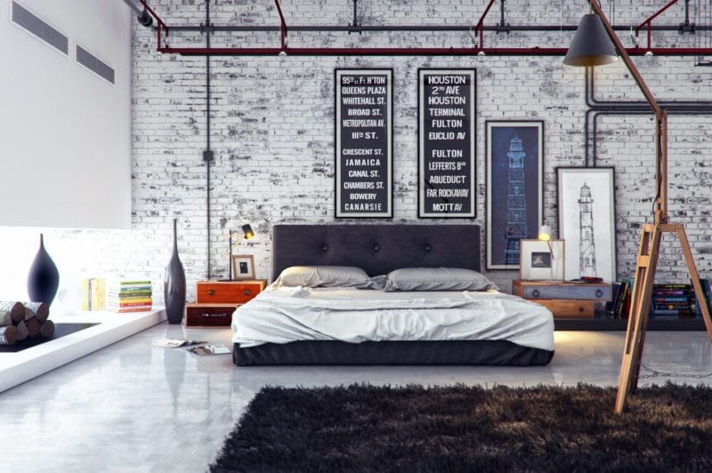 Мужская спальня — как ее оформить? 89 фото-идей стильного дизайна для мужчины! #49
