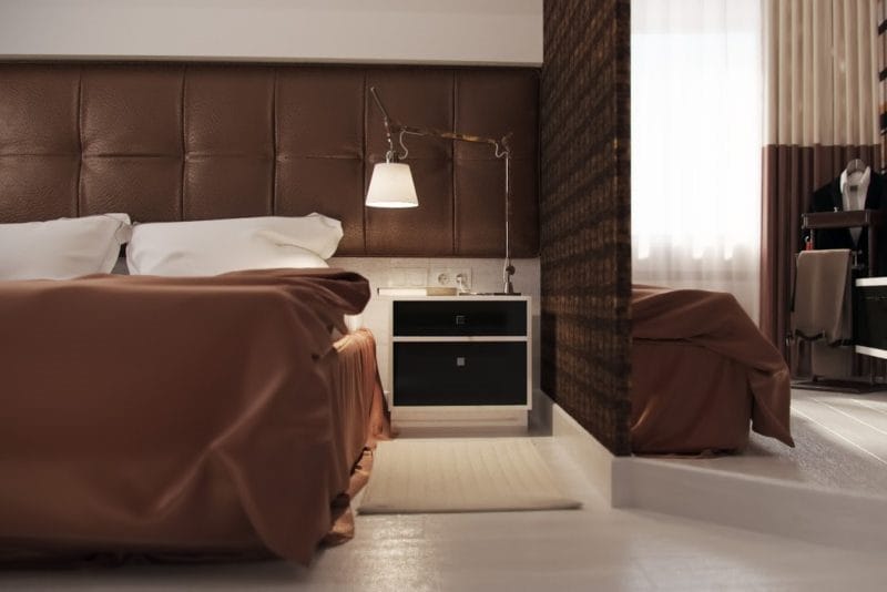 Мужская спальня — как ее оформить? 89 фото-идей стильного дизайна для мужчины! #10