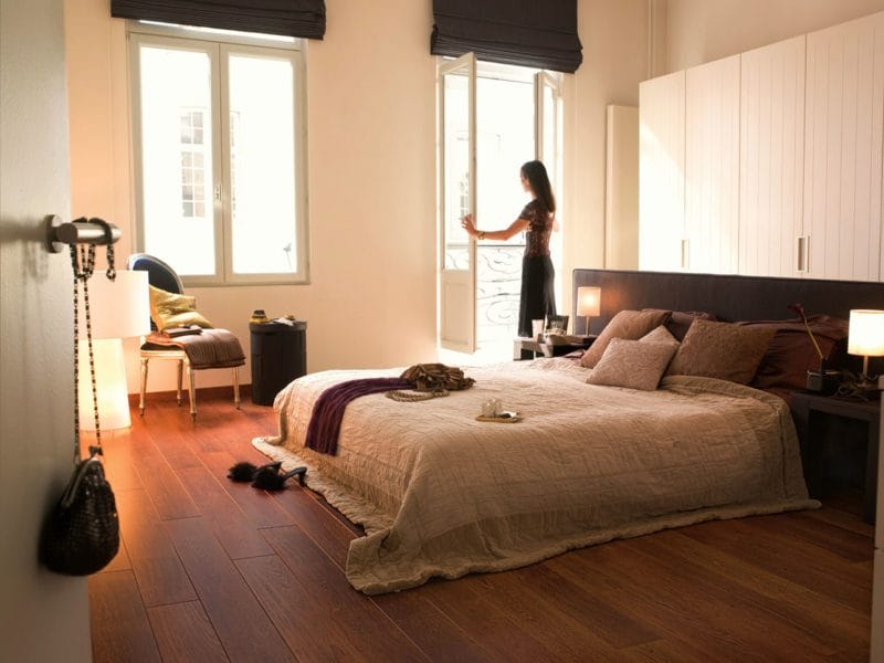Пол в спальне — критерии выбора идеального покрытия для спальни + 80 фото дизайна #29
