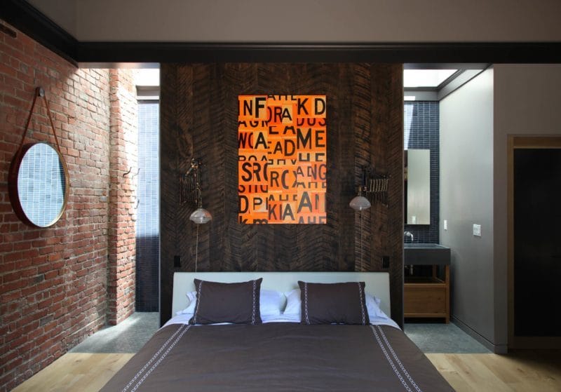 Перегородка в спальне — 70 фото вариантов идеального зонирования в спальне #11