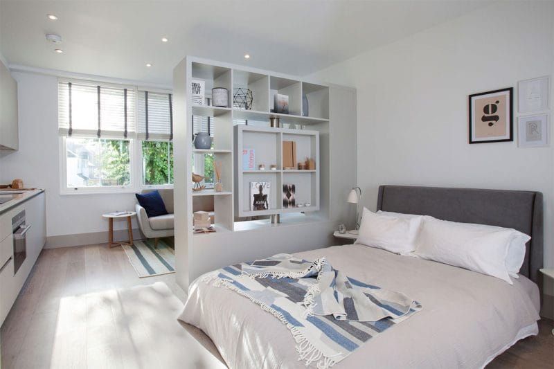 Перегородка в спальне — 70 фото вариантов идеального зонирования в спальне #48