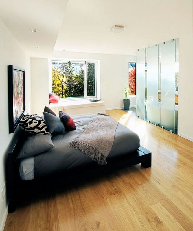 Перегородка в спальне — 70 фото вариантов идеального зонирования в спальне #27