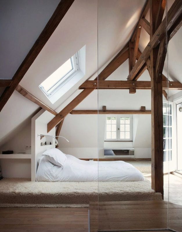 Перегородка в спальне — 70 фото вариантов идеального зонирования в спальне #21