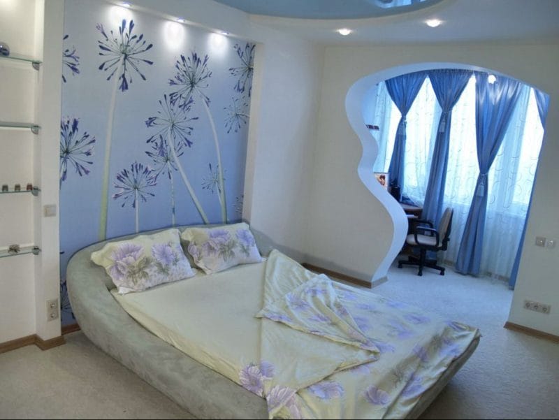 Перегородка в спальне — 70 фото вариантов идеального зонирования в спальне #31
