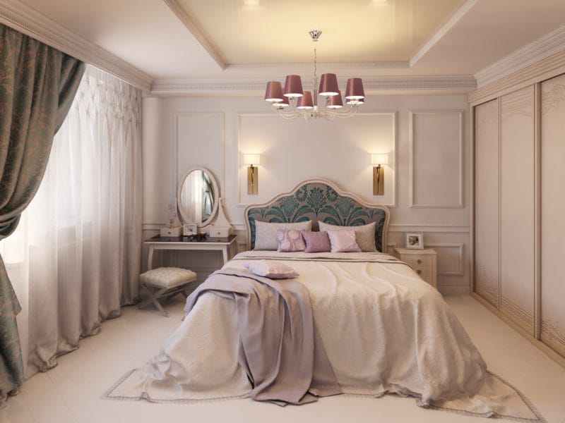Планировка спальни — как обустроить комнату для сна со вкусом (90 фото) #33