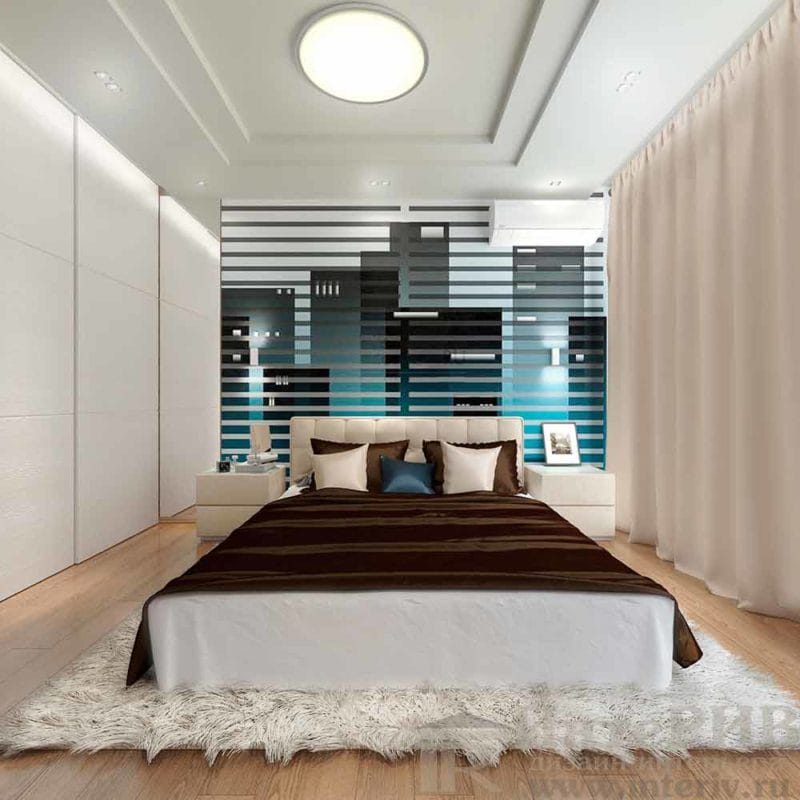 Планировка спальни — как обустроить комнату для сна со вкусом (90 фото) #63