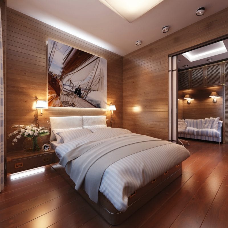 Пол в спальне — критерии выбора идеального покрытия для спальни + 80 фото дизайна #44