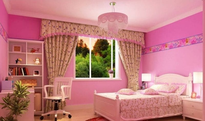 Розовая спальня — модный и эффективный дизайн (58 фото новинок) #6