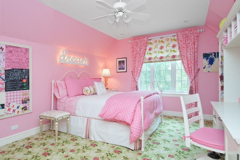 Розовая спальня — модный и эффективный дизайн (58 фото новинок) #29