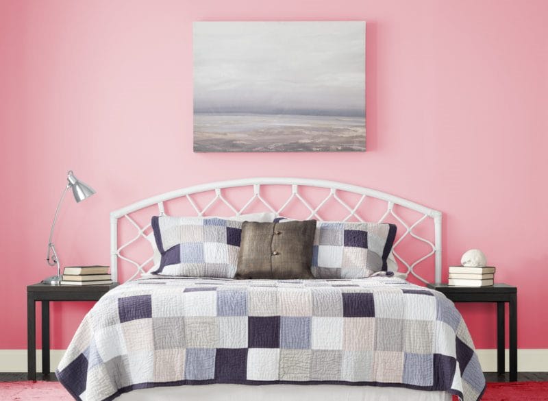 Розовая спальня — модный и эффективный дизайн (58 фото новинок) #32