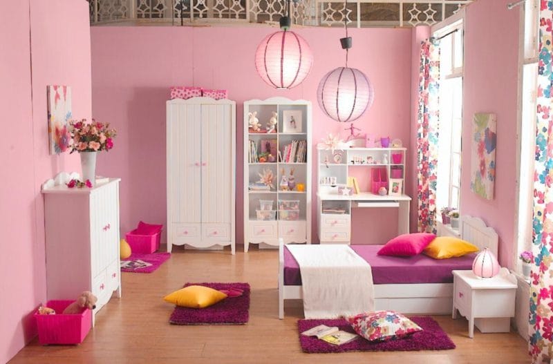 Розовая спальня — модный и эффективный дизайн (58 фото новинок) #40