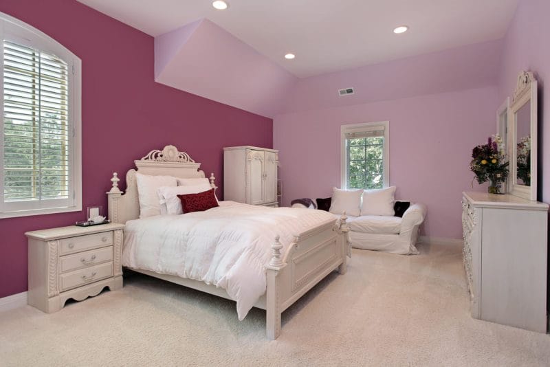 Розовая спальня — модный и эффективный дизайн (58 фото новинок) #4